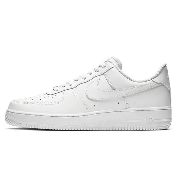 【Customize】Nike Air Force 1 Skateboarding Shoes Women's Low-top Grey/white/yellow Sneakers shoes DD8959-100