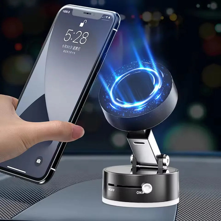Strong Magnetic Car Mobile Phone Holder 2025 Hot-selling Double-sideds Magnetic Foldable Stand Auto Interior Accessories
