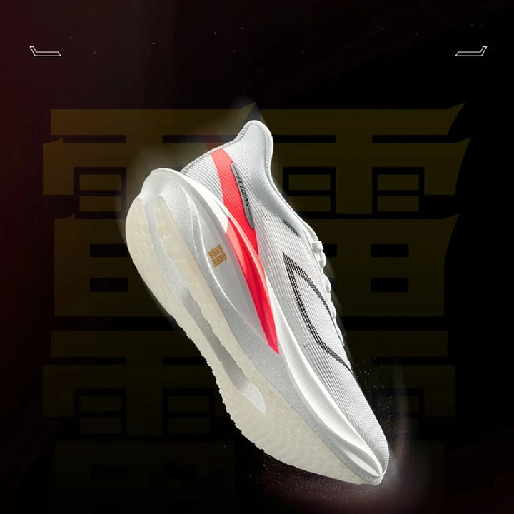 Li-Ning Men FEIDIAN 5 CHALLENGER Racing Running Shoes SUPER BOOM Cushion CARBON-FIBER PLATE Anti-Slippery Sport Sneakers ARMV001