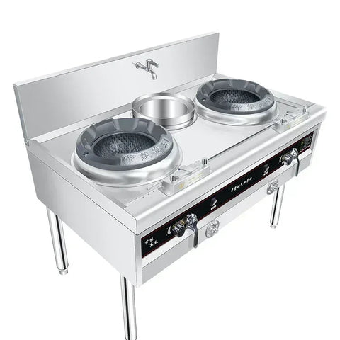 New models of mighty fire stove. For home, restaurant and commercial use.  Low pressure. Kitchen. Big fire. Energy saving.