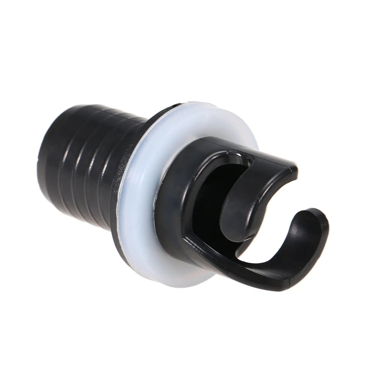 2Pcs Inflatable Boat Kayak Air Valve Adapter Inflation Air Foot Pump Hose Adapter Valve Connector Replaceable and Useful