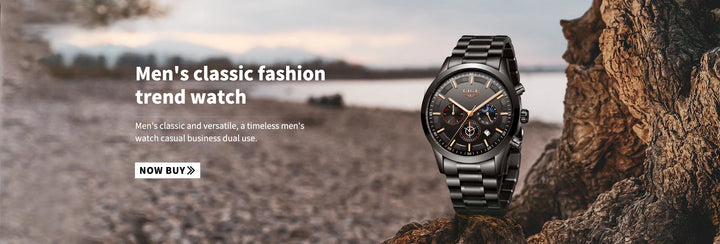 LIGE 2023 Fashion Mens Watches Top Brand Luxury Business Watch For Men Stainless Steel Waterproof Quartz Clock Relogio Masculino