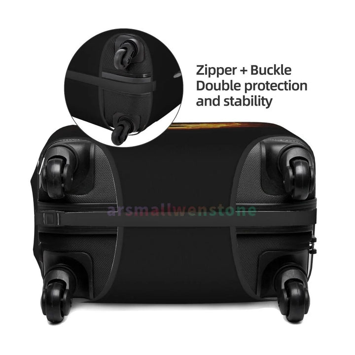 Football Luggage Cover Suitcase Protector Thicken Elasticity Dust Covered Anti-scratch Protective Case 18-32 Inch
