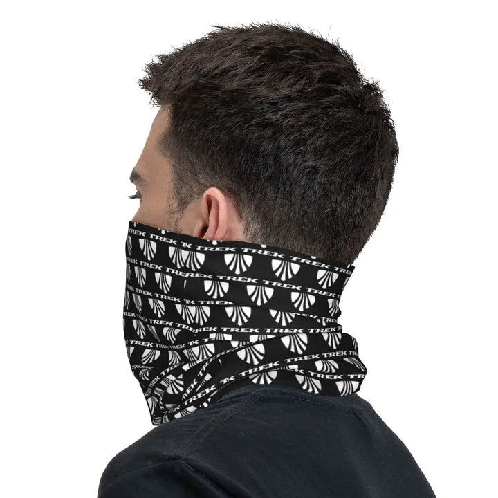 Custom Treks Bike Logo Bandana Neck Gaiter Windproof Face Scarf Cover Women Men Headwear Tube Balaclava