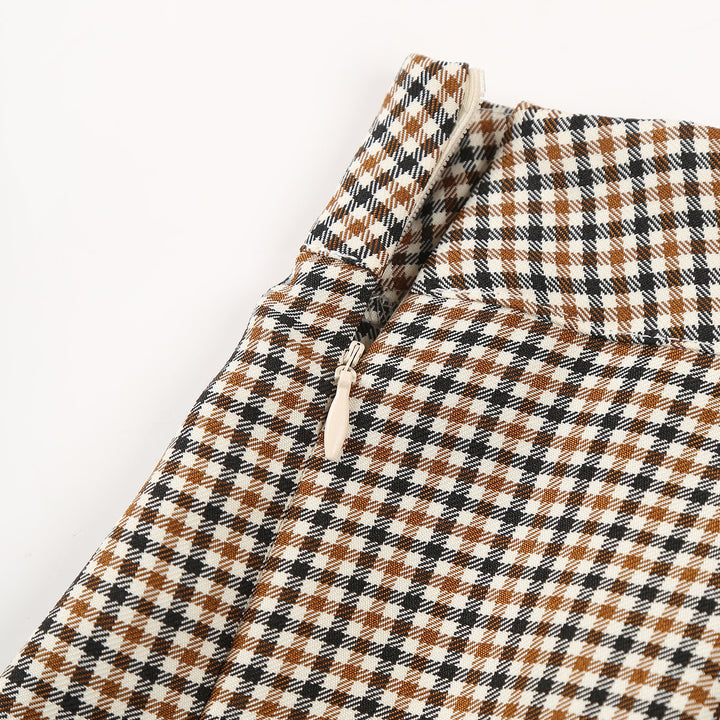 High Waist Plaid Pleated Skirt With Necktie Sexy Club Outfits for Women Summer Party Harajuku E Girl Preppy A-line Mini Skirts