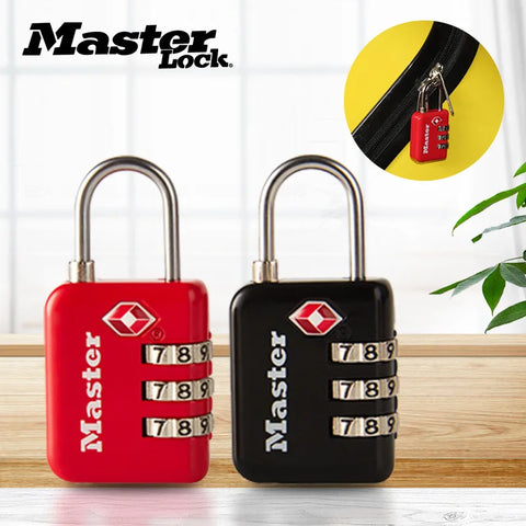 Master Lock TSA Lock Custom Code Lock for Colorful Travel Luggage Password Changeable Lock Contrast Color Padlock Cabinet Locker
