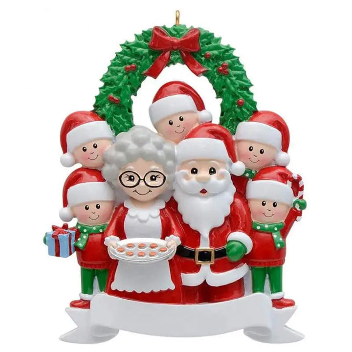 Personalized Christmas Decorations Holiday Navidad Tree Hanging Decoration 2024 Home Custom Snowman Christmas Decorations