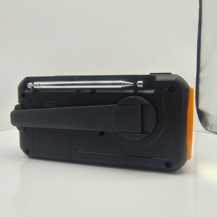 5000mAh/18500mWh Emergency Hand Crank Radio,AM FM NOAA Weather Alert Radio, Digital Display,4 Way Powered Hand Crank,Solar Radio