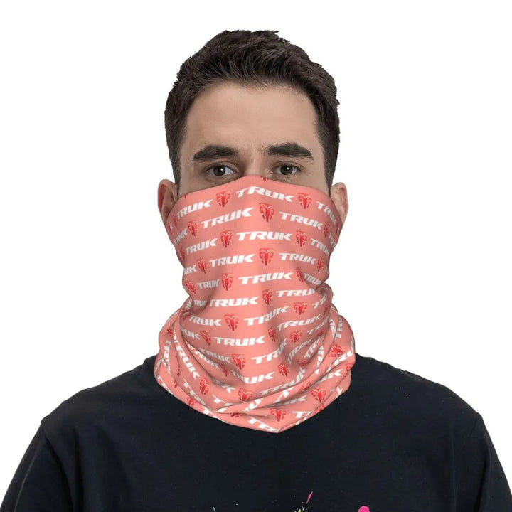 Custom Treks Bike Logo Bandana Neck Gaiter Windproof Face Scarf Cover Women Men Headwear Tube Balaclava