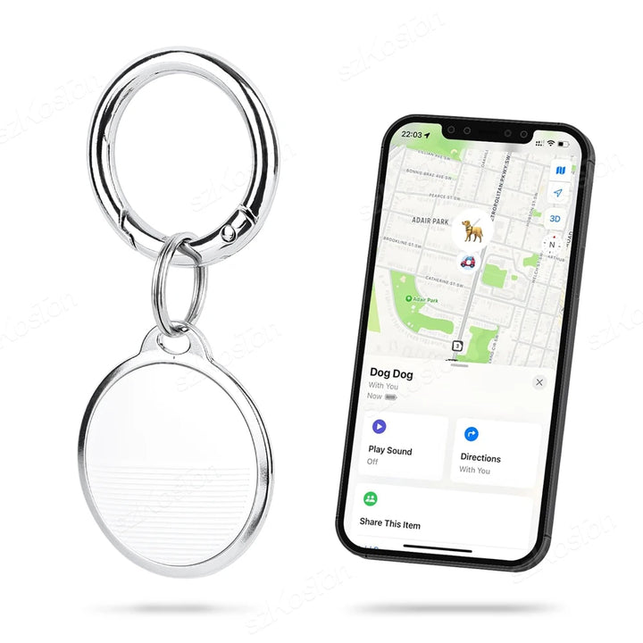 Mini Global GPS Tracker Smart Tag Compatible with iOS Find My App Key Finder Car Pet Anti-lost Alarm Locator iTag for iPhone
