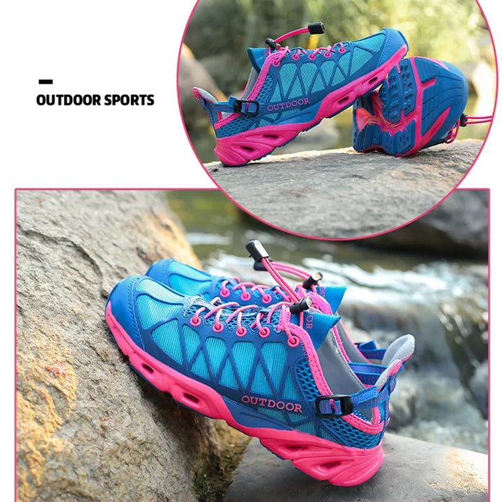 Runing Shoes Men Women Trekking Outdoor Sport Shoes Non Slip Tactical Climbing Shoes Water Upstream Ladies Sneakers Quick Drying
