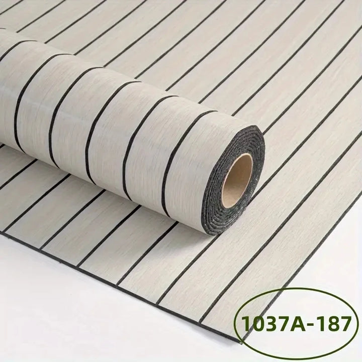 3D Wood Grain Peel And Stick Wallpaper, Self-Adhesive Flooring, Waterproof, mould proof Floor Tiles, Anti-Slip