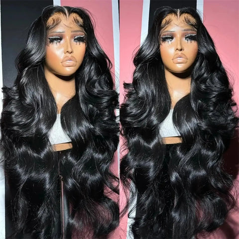34 32 30In Body Wave Human Hair Lace Frontal Wigs 13x4 13x6 Transparent Lace Front Wig For Black Women Wigs Human Hair