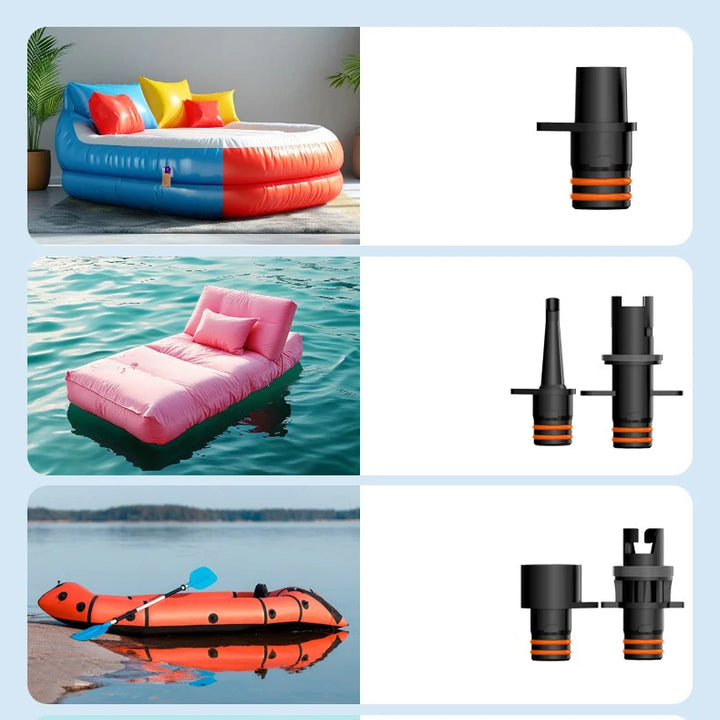 Wireless Electric Air Pump for SUP High Volume Portable Inflator Dual Function Boat Air Compressor Boat Inflatable Pump