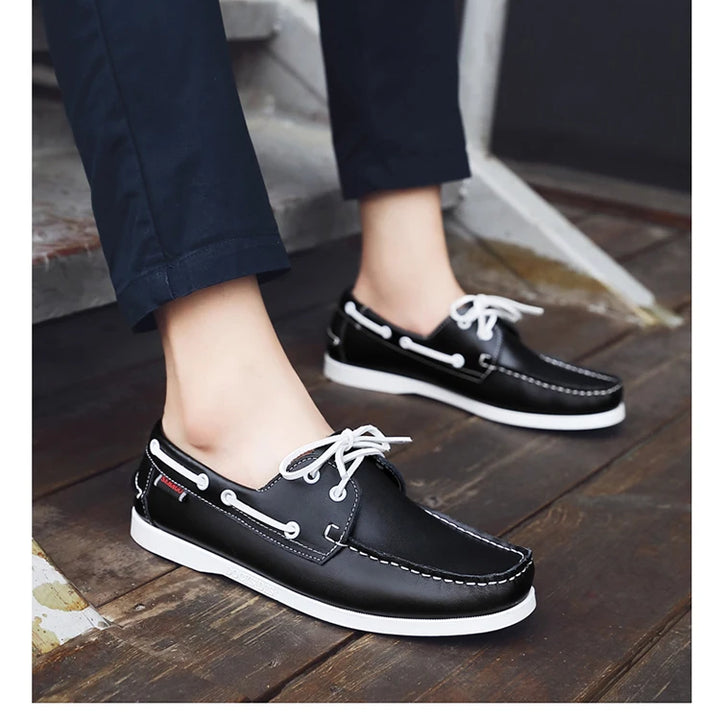 2025 New  Loafers Men  Sneakers Driving Shoes Casual Men Shoes  Footwear Docksides Classic Boat Shoes