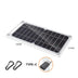Waterproof 30W Solar Charging Panel – Portable USB Solar Power Bank for Outdoor Camping Hiking & Phone Charging