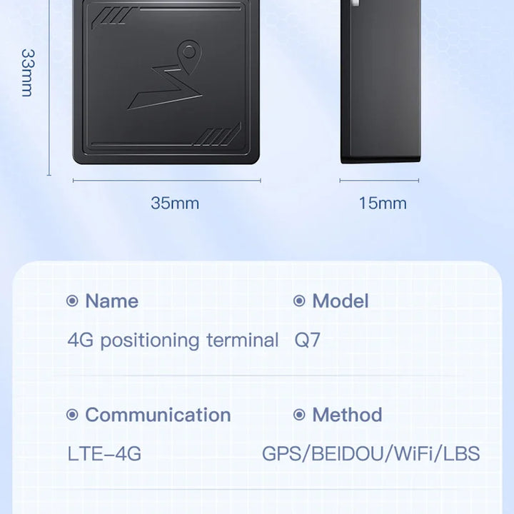 Xiaomi 4G GPS Tracker Intelligent Locator Anti Loss Device For Elderly Children Needs To Insert 4G SIM Card For IOS Android