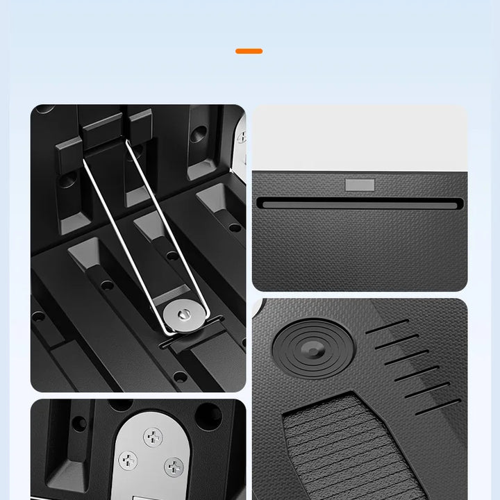 Desk Design for Tesla Model 3 / Y 2024 Car Steering Wheel Laptop Tray Food Desk Portable Office Table for Tesla