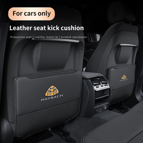 Car Seat Back Protection Anti-Kick Pad Rear Seat Storage Bag Maybach GLS450 GLS480 GLS600 EQS S400 S450 S480 S500 S580 S650 S680