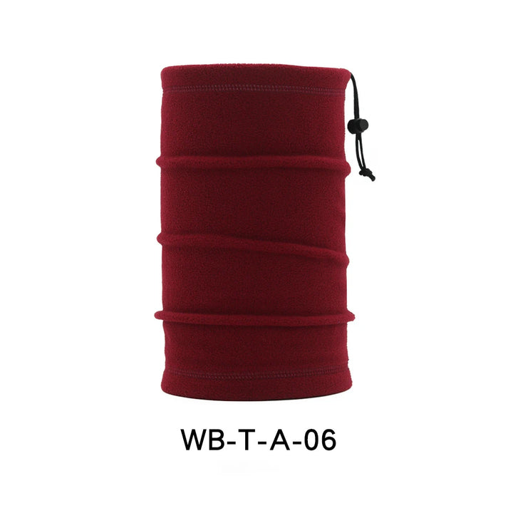 Winter Camping Fleece Neck Gaiter Warm Ski Tube Cycling Scarf Cap Snowboard Half Face Mask Neck Cover Outdoor Cold-proof Collar