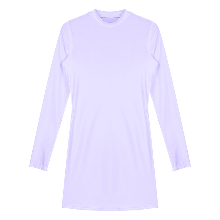 Women Oil Bodycon Dress Smooth Stretchy Tight Party Dress Female Sexy Envening Dresses Glossy Long Sleeve Bodycon Dress Clubwear