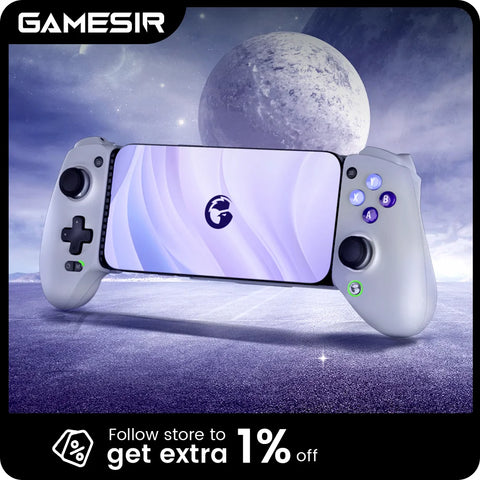 GameSir G8 Galileo Cellphone Gamepad Game Controller with Hall Effect Joystick for iPhone 15 Android Mobile Phone Cloud Gaming