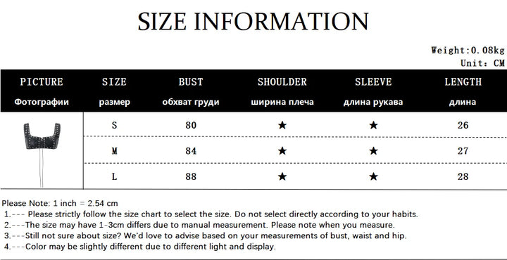 WhereMery Gothic PU Leather Bandage Tank Top Y2K Sexy Multi Rivet Backless Crop Tops 2024 Summer Punk Rock Evening Club Camisole