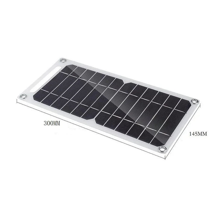 Waterproof 30W Solar Charging Panel – Portable USB Solar Power Bank for Outdoor Camping Hiking & Phone Charging