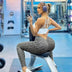 Women Leopard V Waist Leggings Semaless Slim Leggings Stretch High Waist Hip Liftting Sexy Yoga Tights Gym Running Sports Pants