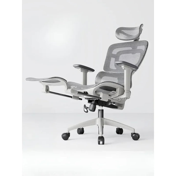 Comfortable Ergonomic Office Chair with Adjustable Height and Lumbar Support for Long Sitting Hours and Gaming