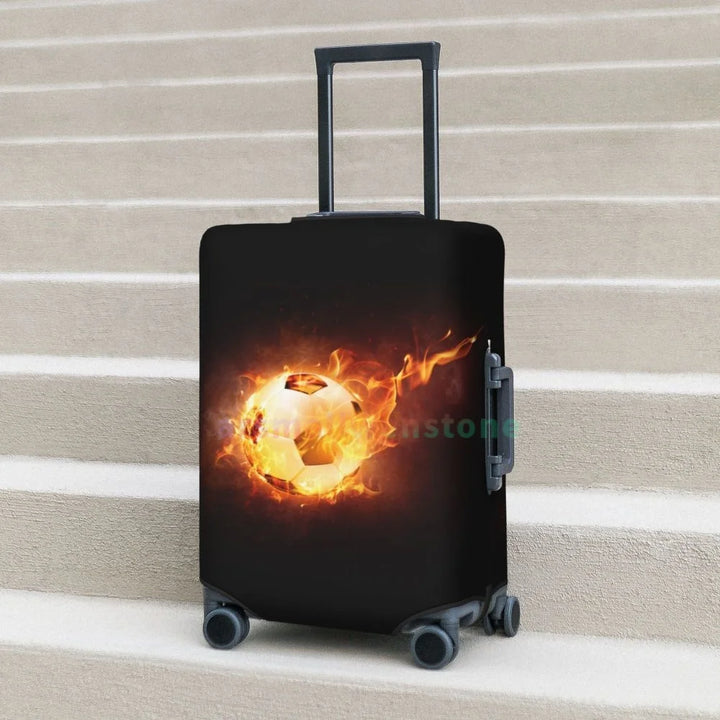 Football Luggage Cover Suitcase Protector Thicken Elasticity Dust Covered Anti-scratch Protective Case 18-32 Inch