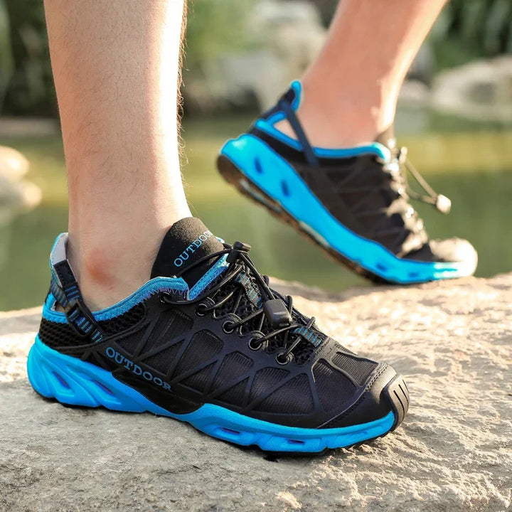 Runing Shoes Men Women Trekking Outdoor Sport Shoes Non Slip Tactical Climbing Shoes Water Upstream Ladies Sneakers Quick Drying