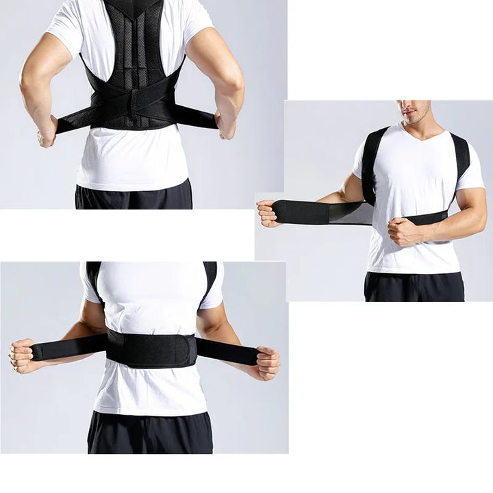 Back Corrector Corset Magnetic Posture Corrector Straight Shoulder Brace Lumbar Support Pain Relief For Children Adult Women Men