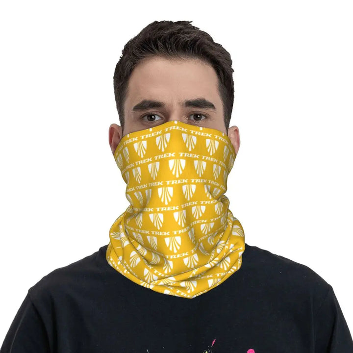 Custom Treks Bike Logo Bandana Neck Gaiter Windproof Face Scarf Cover Women Men Headwear Tube Balaclava