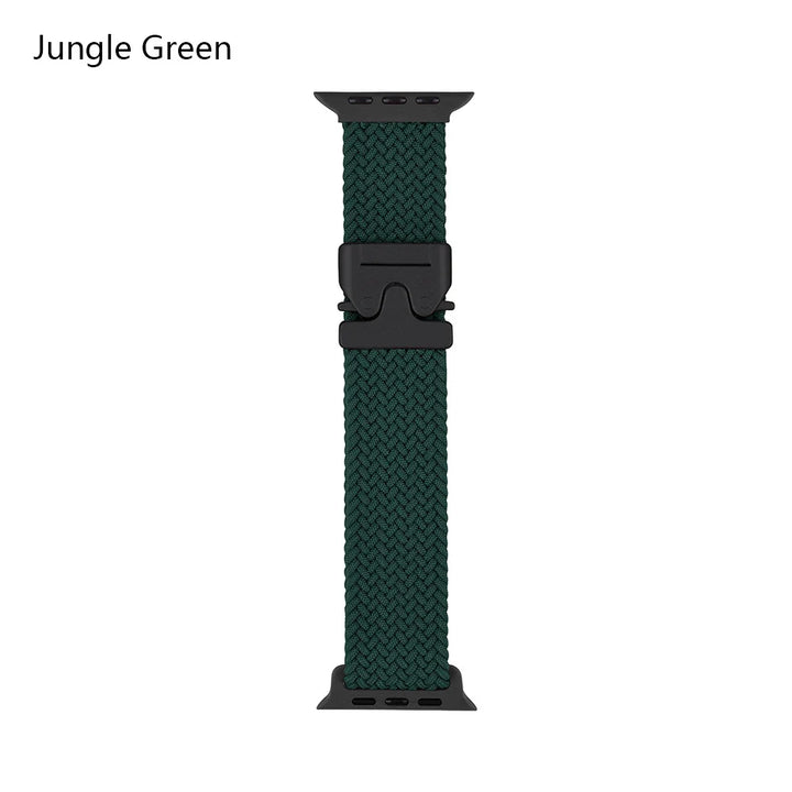 Nylon Canvas Watch Strap for Apple iWatch Series 10 42mm 46mm Ultra 1/2 49mm  S9 8 7 41mm 45mm  S4-6 40mm 44mm Parachute Buckle