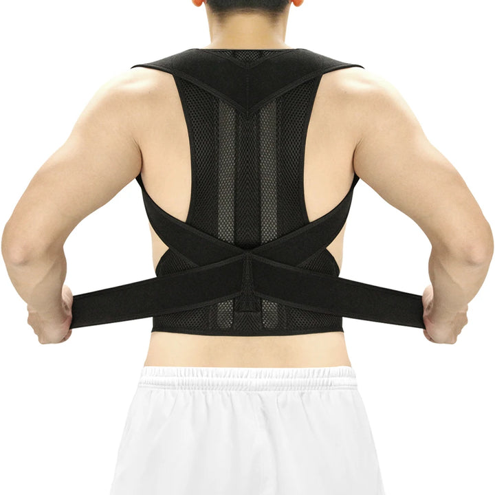Posture Corrector for Women and Men，Support for Back Pain Relief, Adjustable to Improve Back Posture and Lumbar Support