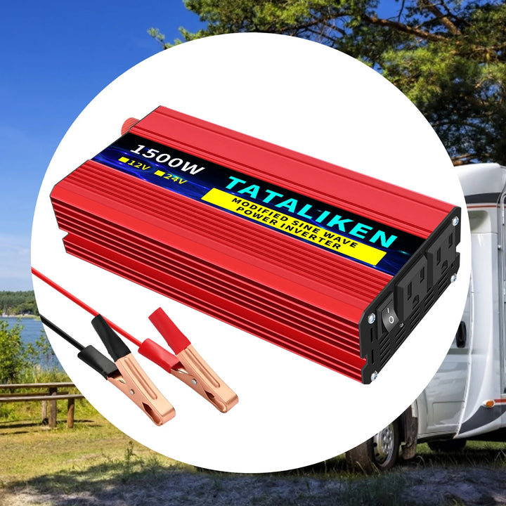 Modified Sine Wave Inverter Converter 2200W 3000W 4000W AC 12V 110V 60HZ With LED Voltage Display