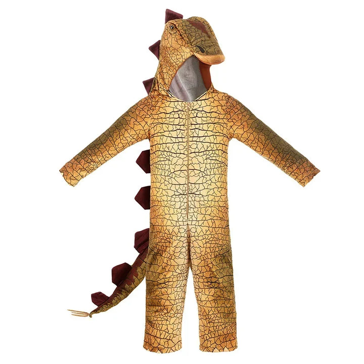 Halloween Children's Dinosaur Costumes World T-Tyrannosaurus Cosplay Jumpsuits Stage Party Cos Suits For Kids Christmas Gifts