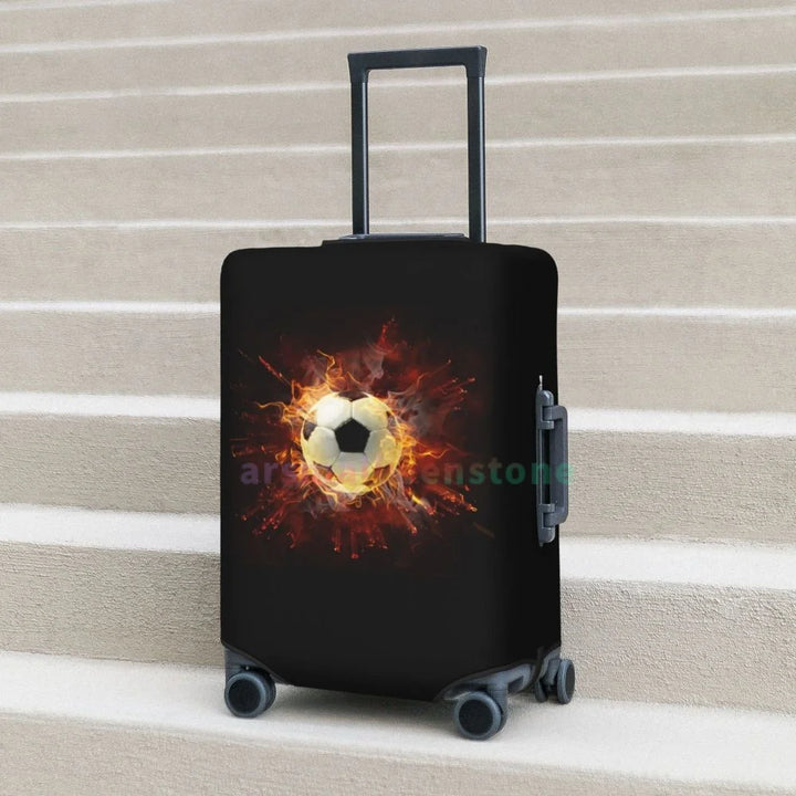 Football Luggage Cover Suitcase Protector Thicken Elasticity Dust Covered Anti-scratch Protective Case 18-32 Inch