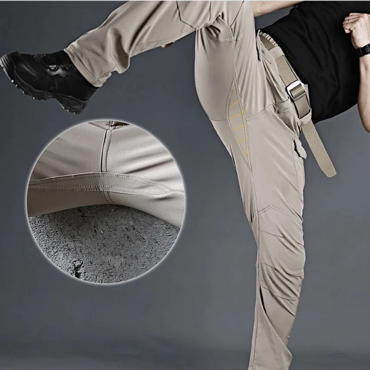 Men's Spring Autumn Tactical Pants Climbing Hiking Camping Fishing Hunting Elastic Trousers Quick Dry Trekking Sports Oversized