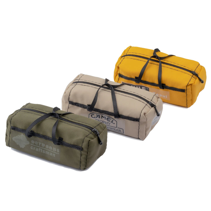 Simulated Mini Luggage Miniature Decoration Scale Sports Travel Bag for 1/10 RC Crawler Accessories