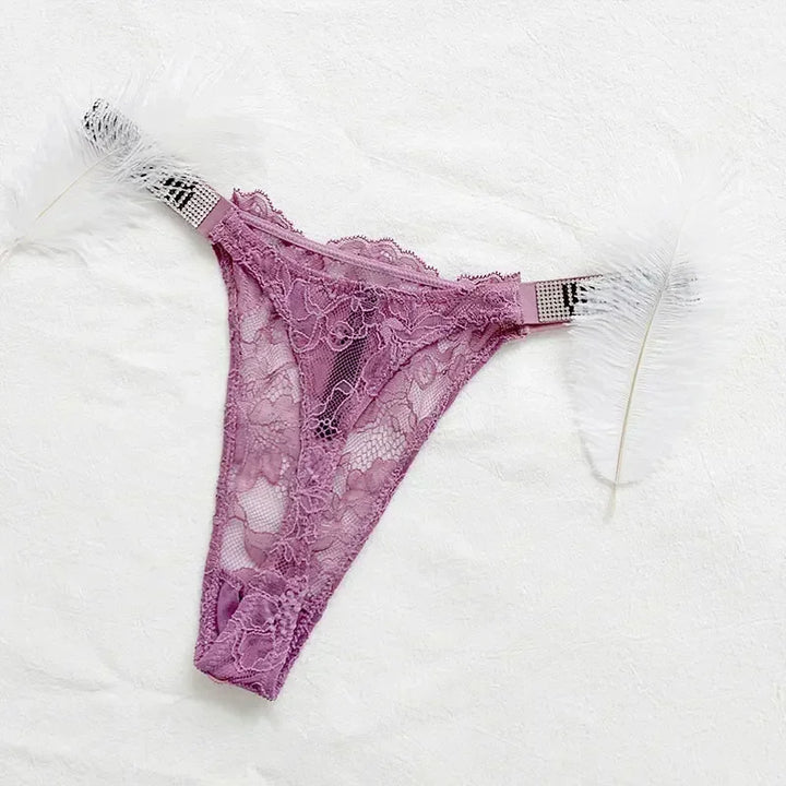 2025New Women'S Underwear, Smooth Low-Waisted Sexy Women'S Thong, Attractive, Breathable, Shiny, Sexy And Comfortable In One