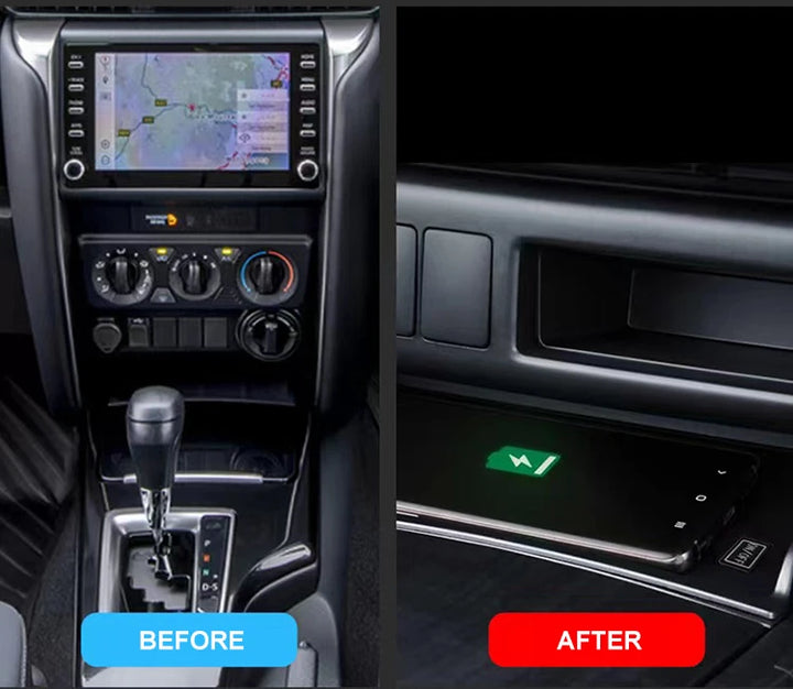 New fast Fortuner wireless byd charger for toyota fortuner Wireless Phone Charger Accessories 2022 2023 2024