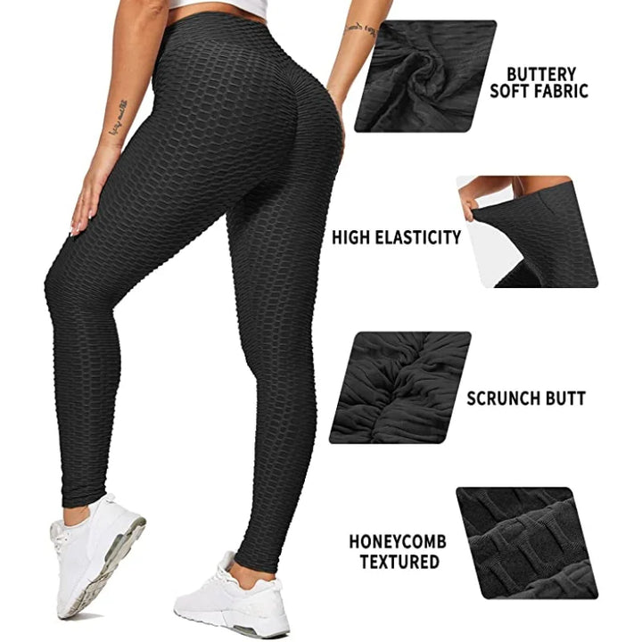 High Waist Fitness Leggings Black White Basic Yoga Sports Pants Tiktok Spring Plus Size Workout Running Butt Lift Tights