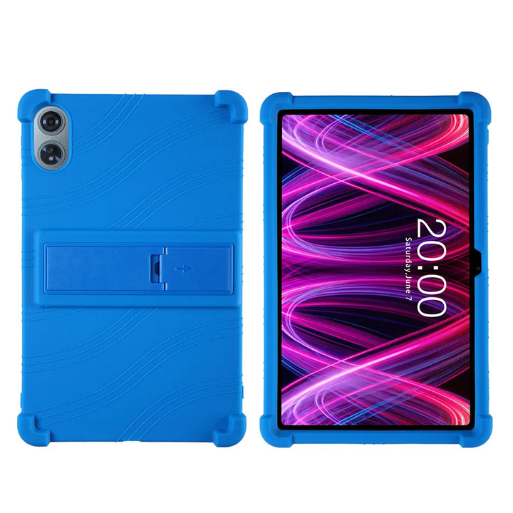 for Teclast T60 Plus 12"Tablet Case Shockproof Cover Android 14 Soft Silicon Stand Protective Shell