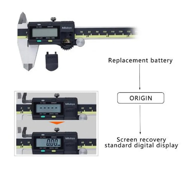 Mitutoyo Caliper 0-150mm 500-196-30 LCD Digital Vernier Calipers 6in Electronic Measuring Stainless Steel