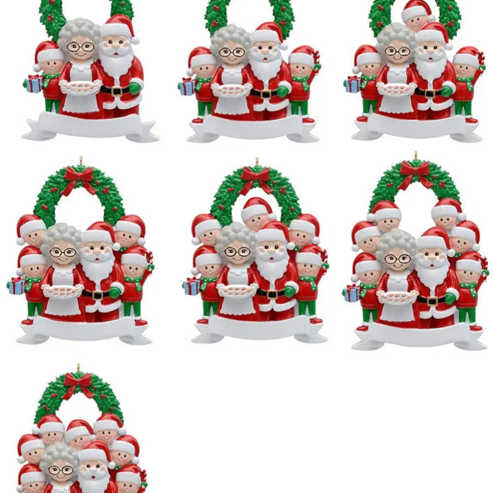 Personalized Christmas Decorations Holiday Navidad Tree Hanging Decoration 2024 Home Custom Snowman Christmas Decorations
