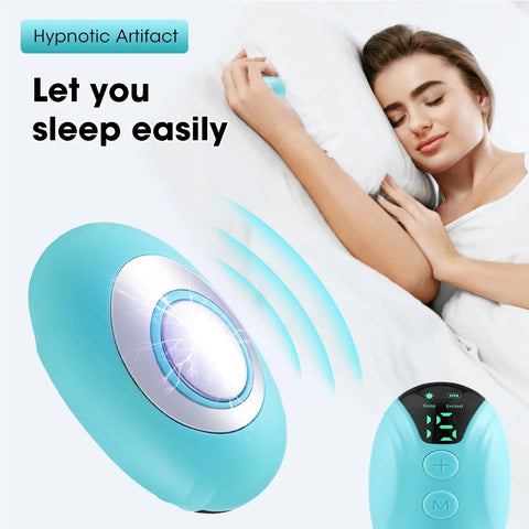 Handheld Sleep Aid EMS Microcurrent CES Pulse Device With Display Hypnosis Insomnia Mental Stress Anxiety Relief Eliminat Relax