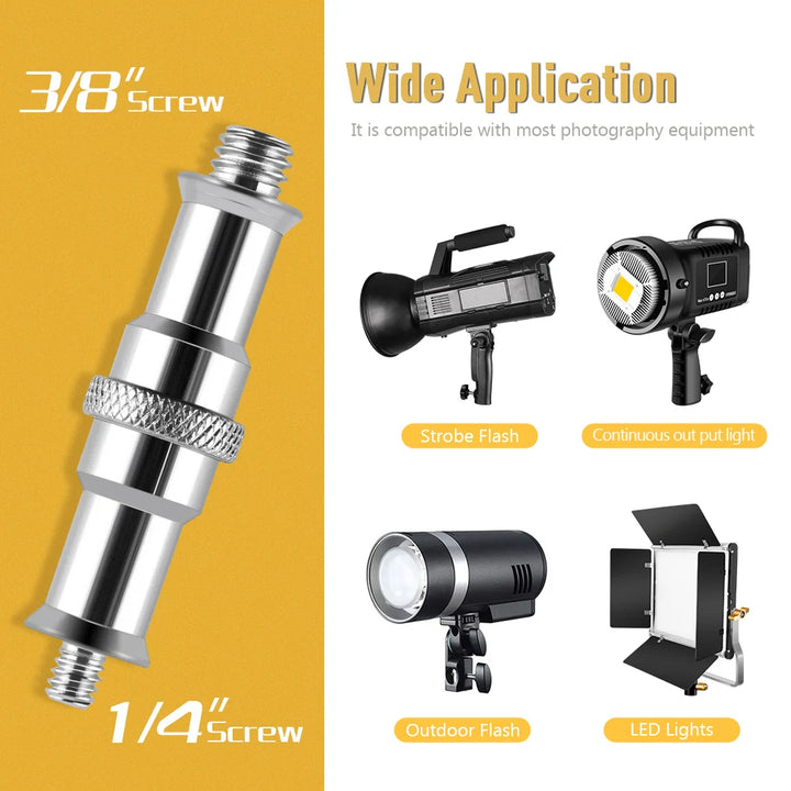 SH Stainless Steel Adjustable Cross Arm 106-249cm Photo Studio Telescopic Boom Arm Top Light For Pro Studio Flash Strobe