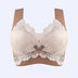 Plus Size Underwear Seamless Bras Large Lace Wireless Women Vest Backless Tops Push Up Unwired Bra Without Bones Plus Underwear